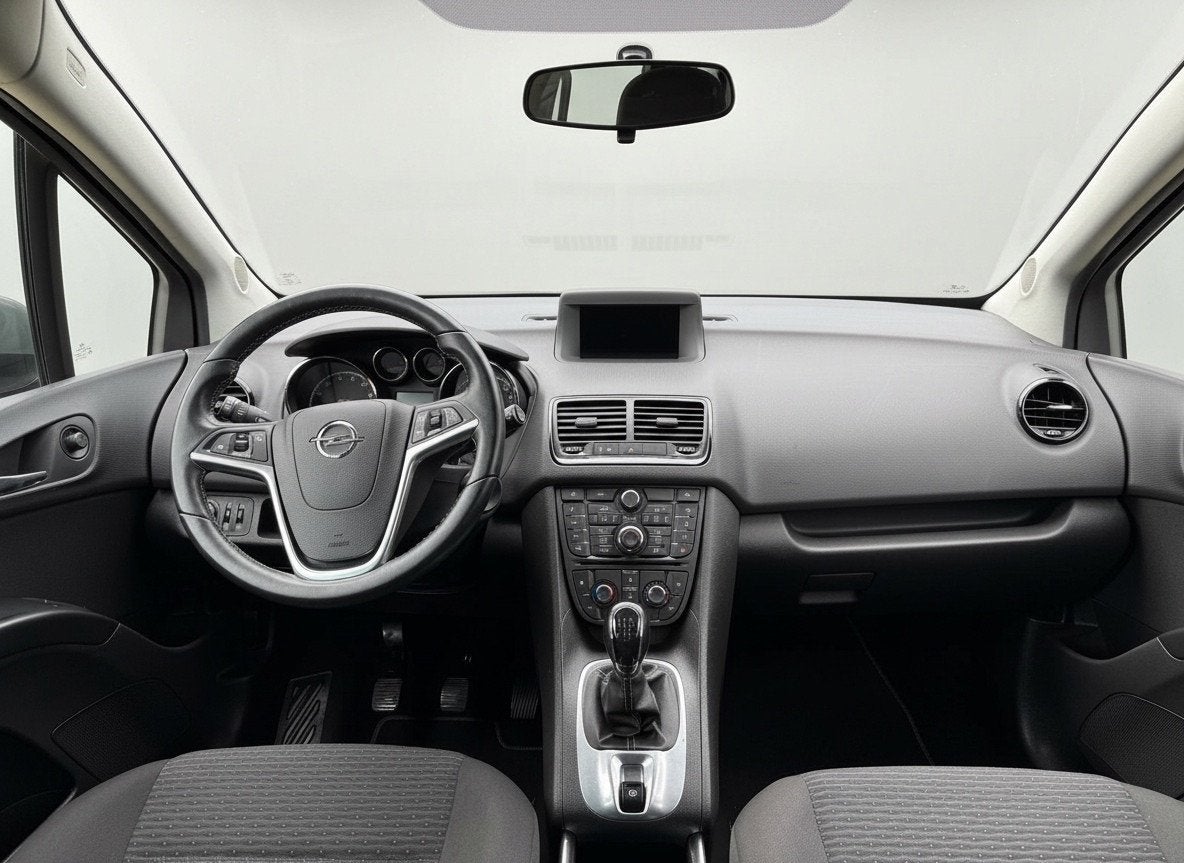 Opel Meriva 1.4 Turbo 120 pk Edition, trekhaak, navigatie,16, Auto's, Voorwielaandrijving, Gebruikt, 4 cilinders, Bruin