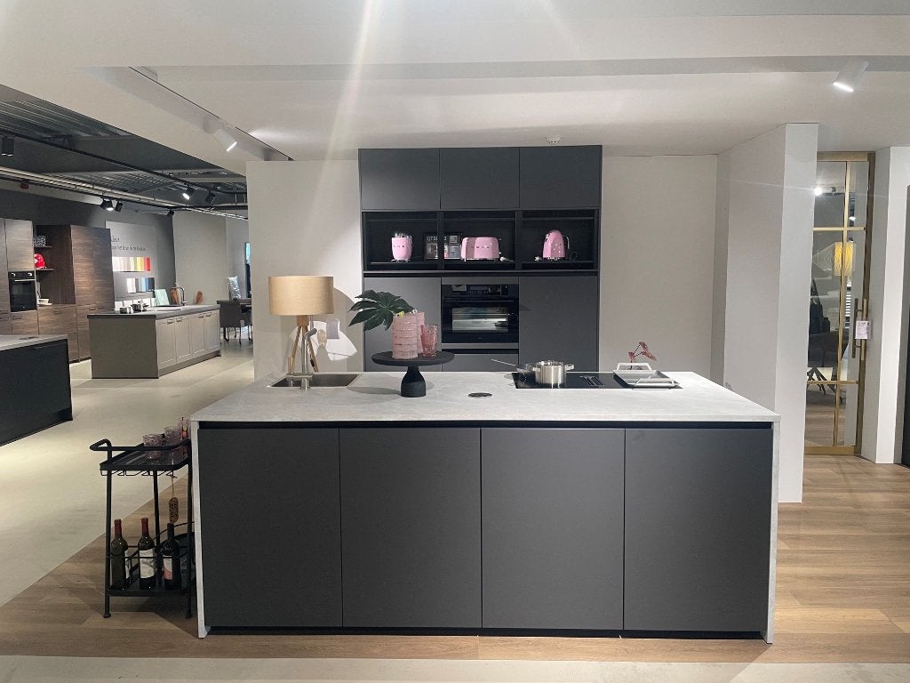 Greeploze showroom keuken met set AEG apparatuur., Ophalen, Overige typen, Nieuw, Kunststof