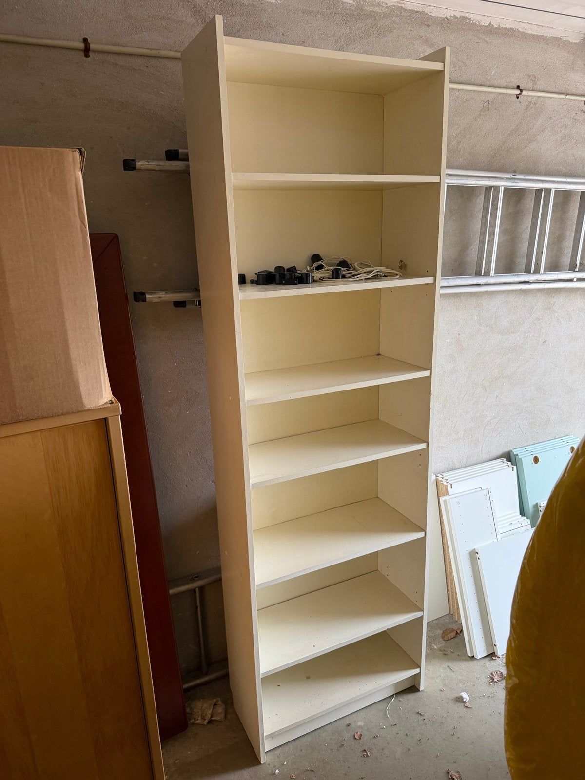 Gebruikte boekenkast - H192,5 x B60 x D26 cm, Ophalen, Met plank(en), Gebruikt, 50 tot 100 cm