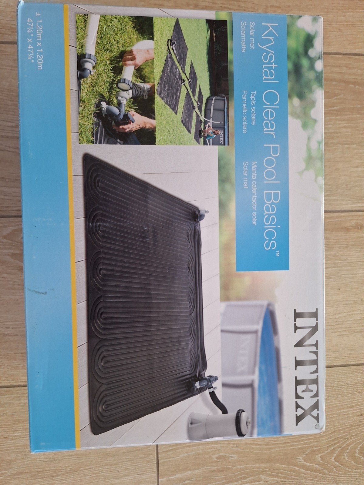 Intex Krystal Clear Pool Basics Solar Mat Zwembadverwarming, Tuin en Terras, Zwembad-toebehoren, Ophalen of Verzenden, Nieuw, Verwarming