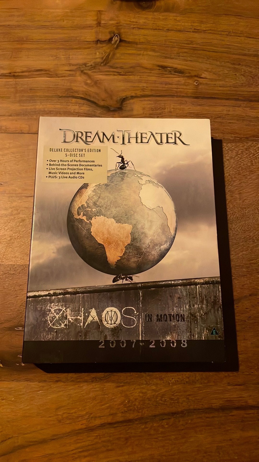 Dream Theater - Chaos In Motion 2007-2008 (Deluxe 5-Disc Box, Ophalen of Verzenden, Zo goed als nieuw