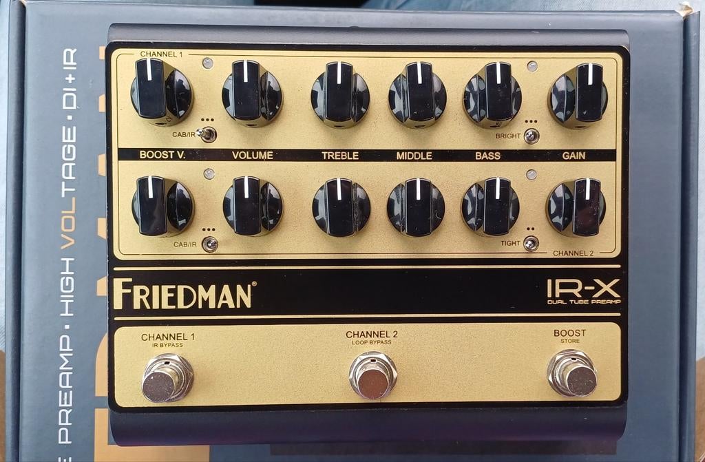Friedman IR-X high voltage dual tube preamp, Ophalen of Verzenden, 100 watt of meer