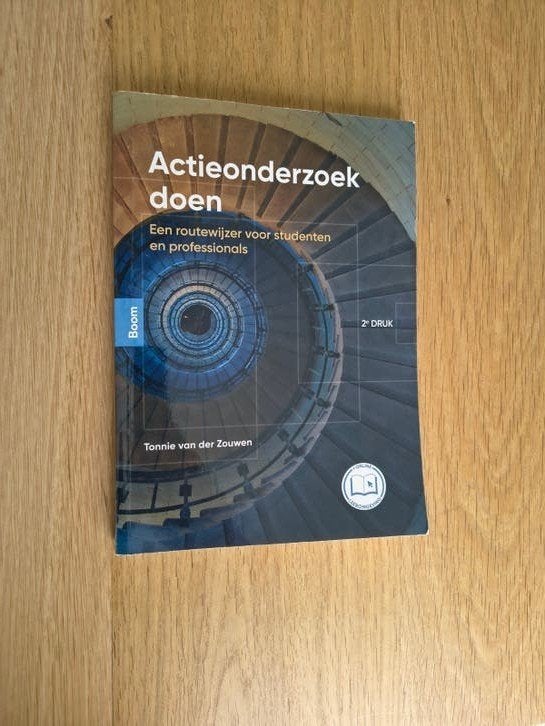 Actieonderzoek doen - Een routeaanwijzer, Boeken, Gelezen, Tonnie van der Zouwen, Gamma, HBO