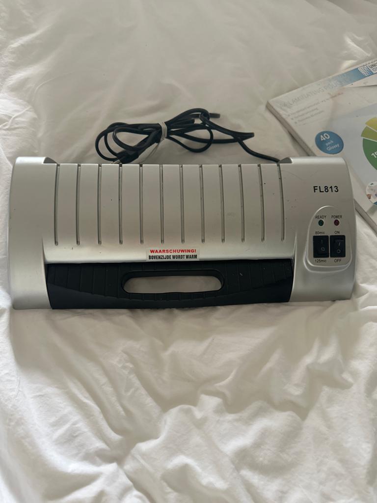 FL813 Lamineermachine nieuw, Diversen, Bureau-accessoires, Nieuw, Ophalen