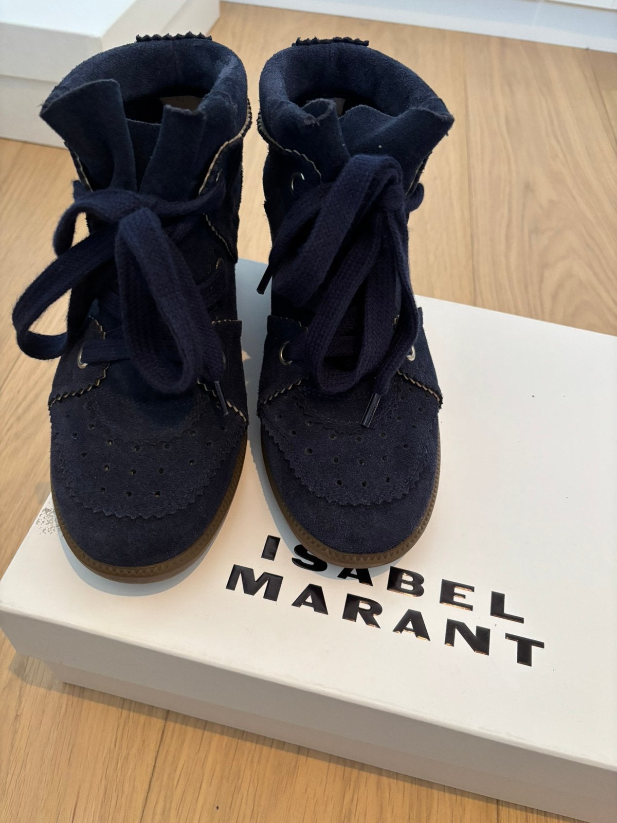 Isabel marant blauw, Blauw, Nieuw, Ophalen of Verzenden, Sneakers of Gympen