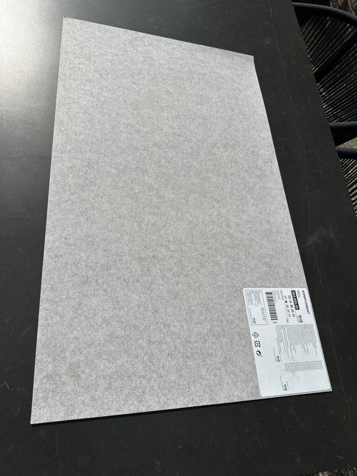 IKEA KOMPLEMENT Lade-inzetstuk, lichtgrijs, 90x53 cm, Huis en Inrichting, Ophalen, Nieuw