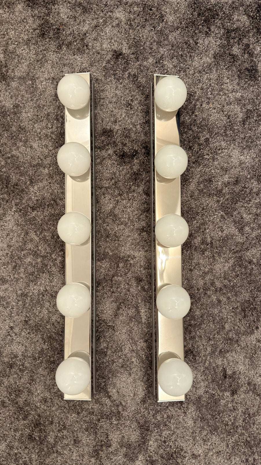 Hollywood make-up lamp IKEA 2x, Huis en Inrichting, Lampen | Wandlampen, Kunststof, IKEA, E14 (klein), Ophalen of Verzenden