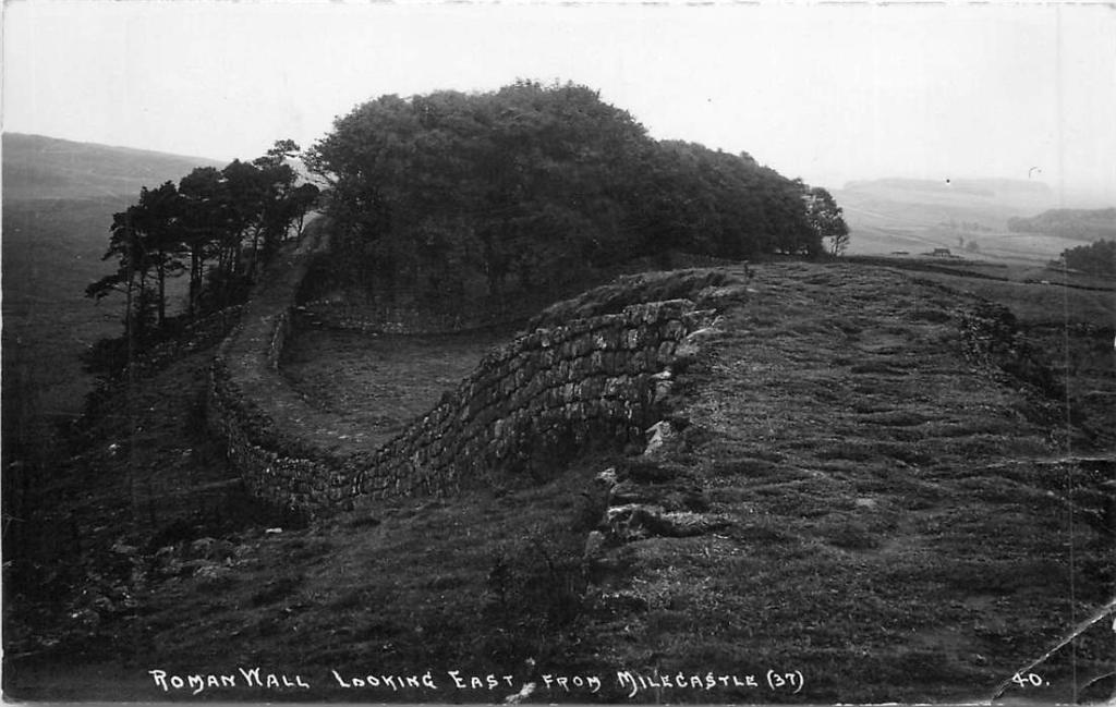 381-463-011 Roman Wall, Verzenden, Voor 1920, Engeland