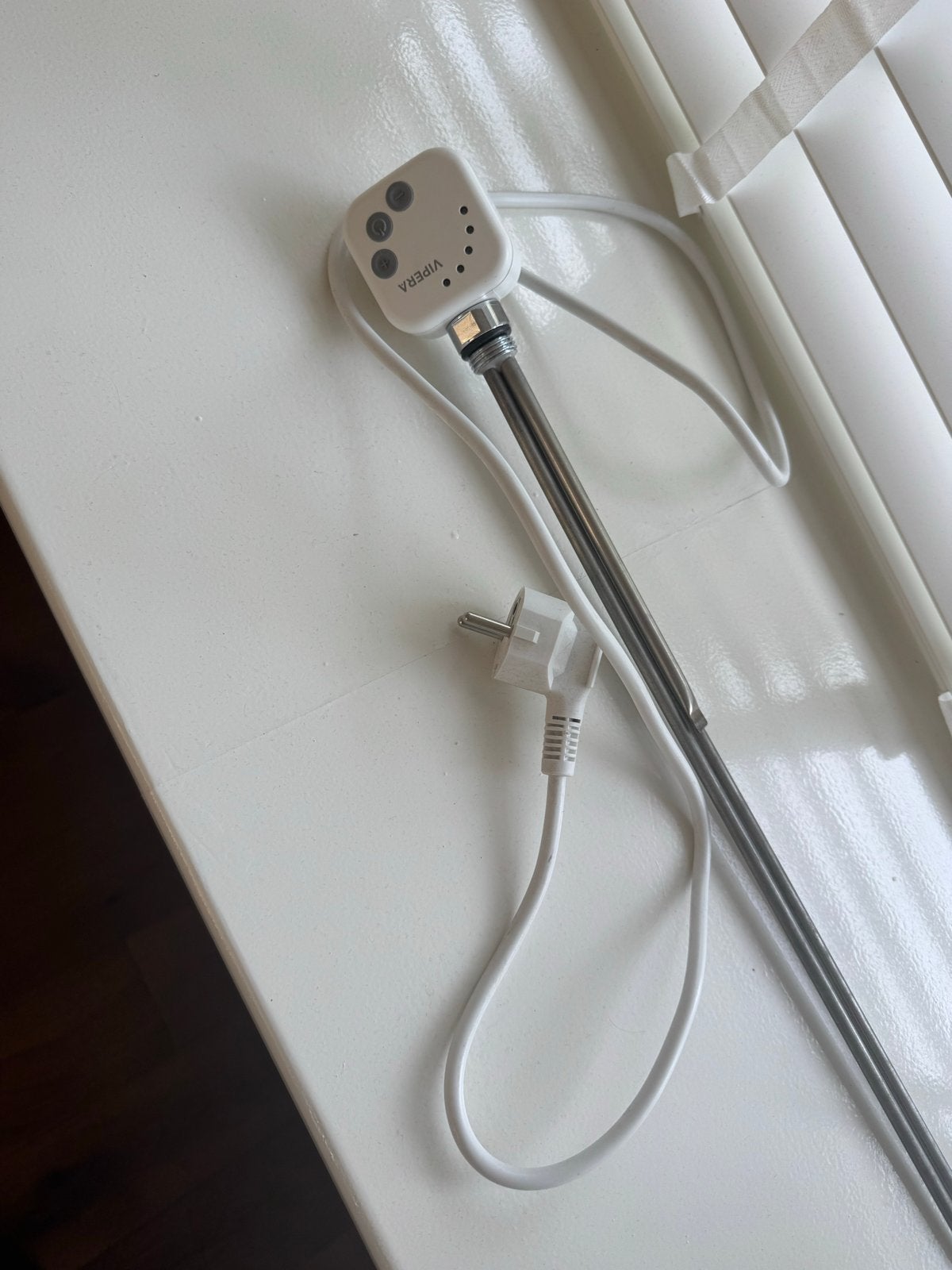 Vipera elektrische verwarmingselement voor radiator, Thermostaat, 30 tot 80 cm, Nieuw, Minder dan 60 cm