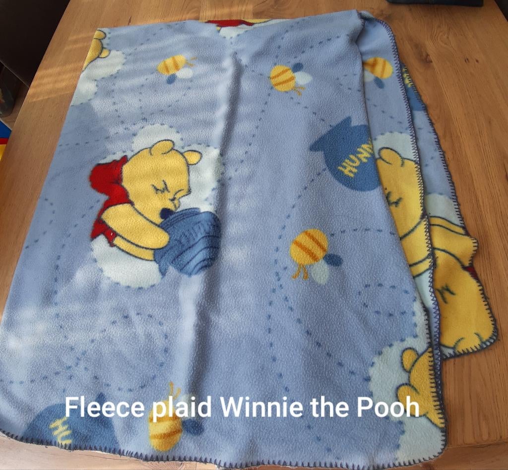 Fleece plaid Winnie the Pooh, Ophalen of Verzenden, Gebruikt, Kleed of Kussen