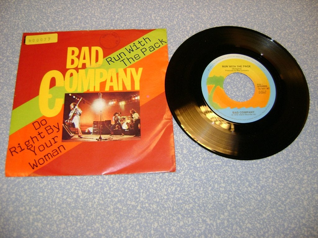 BAD COMPANY, Originele persing, 7 inch, Ophalen of Verzenden, Zo goed als nieuw