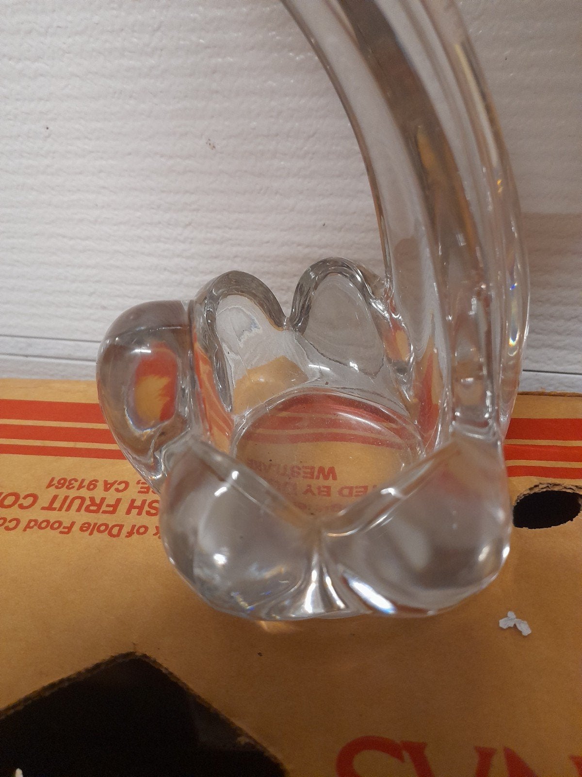 daum France crystal tafle lamp, Ophalen of Verzenden