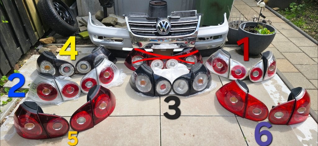 Volkswagen golf 5 achterlichten, Auto diversen, Ophalen
