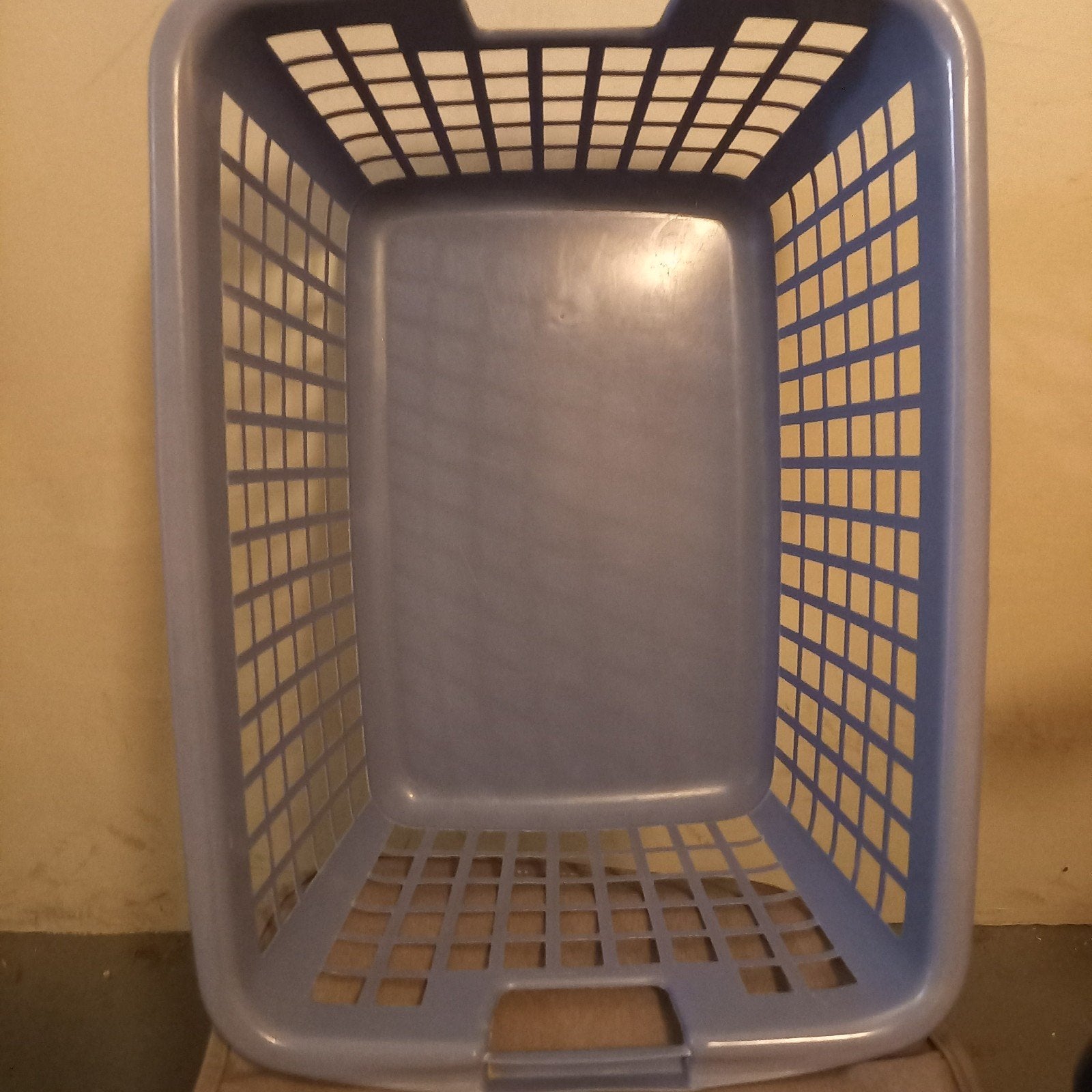 Wasmand zo goed als nieuw, Ophalen, Zo goed als nieuw, Blauw, Kunststof