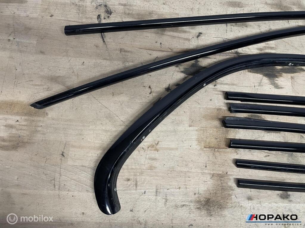 Raamlijsten origineel hoogglans | BMW 3 serie E46 touring, Gebruikt, Ophalen of Verzenden, BMW, BMW