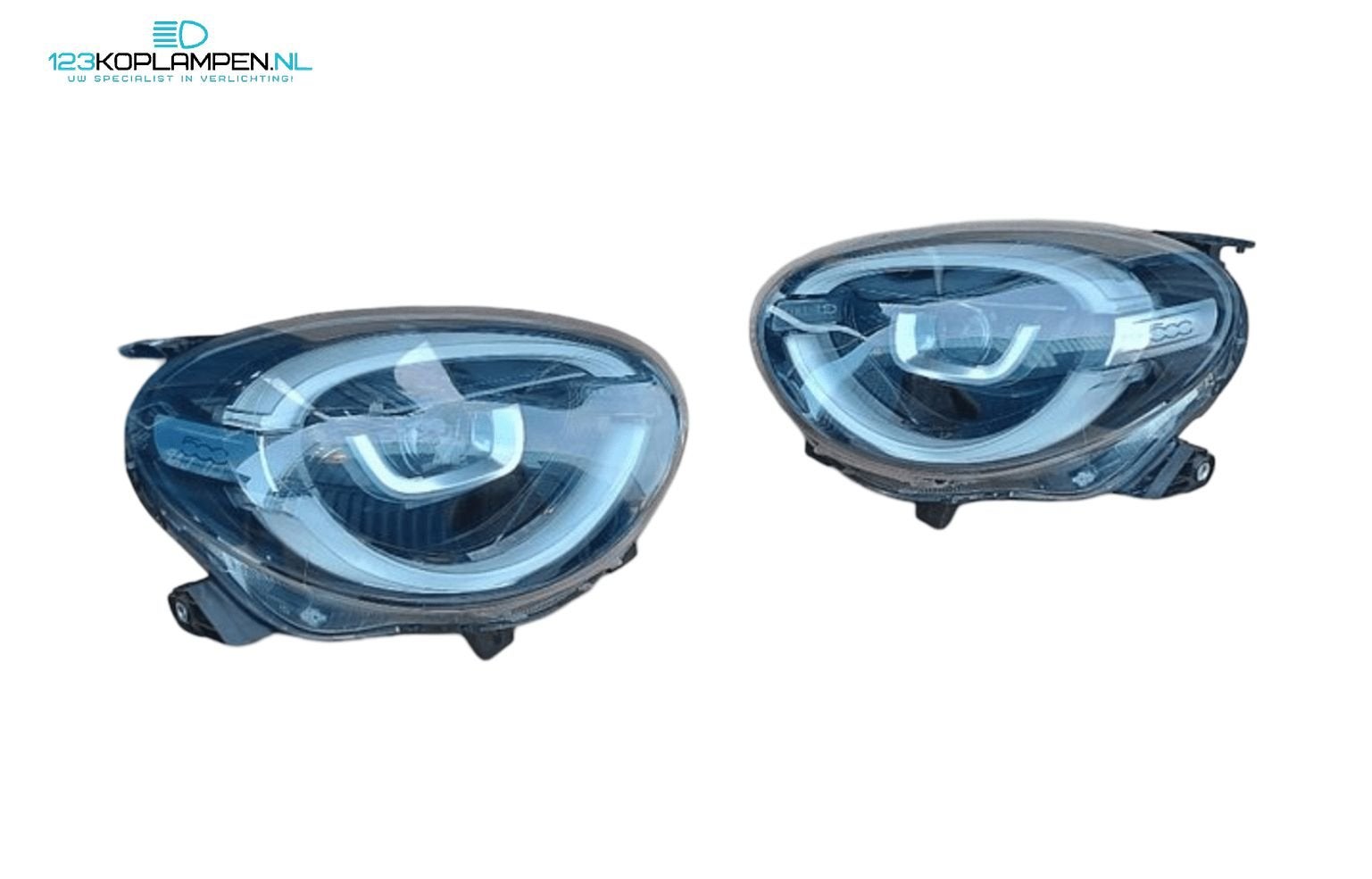 Fiat 500X Facelift Full Led koplamp links rechts