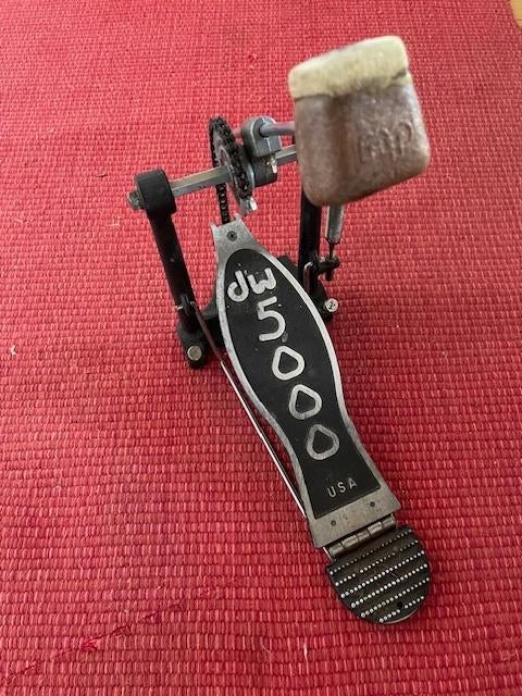 DW 5000 Basedrum pedaal, Ophalen of Verzenden, Zo goed als nieuw, Drums of Percussie