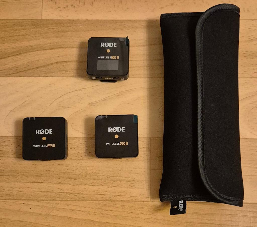 Rode Wireless Go II + 2x Rode Lavalier GO., Ophalen of Verzenden, Zo goed als nieuw, Overige typen, Draadloos