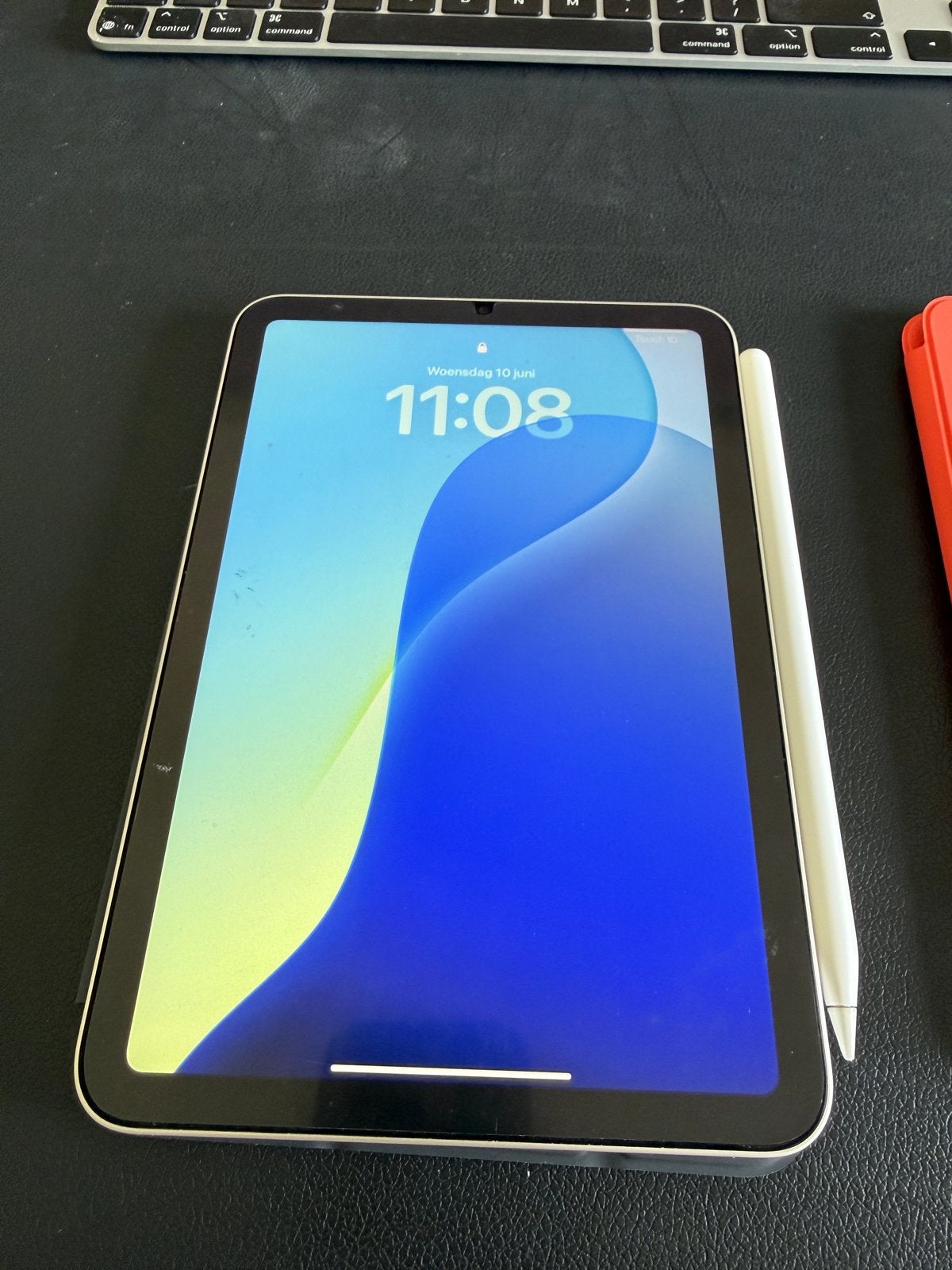 iPad mini 6e generatie met 2 hoesjes en Apple Pencil, Computers en Software, Apple iPads, 8 inch, Ophalen of Verzenden, Zo goed als nieuw