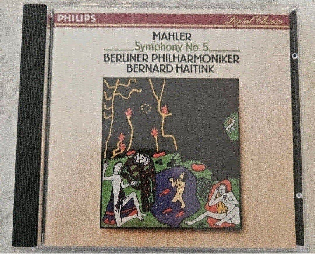 Gustav Mahler - Symfonie nr. 5 (Berliner Philharmoniker / Be, Ophalen of Verzenden, Romantiek, Zo goed als nieuw