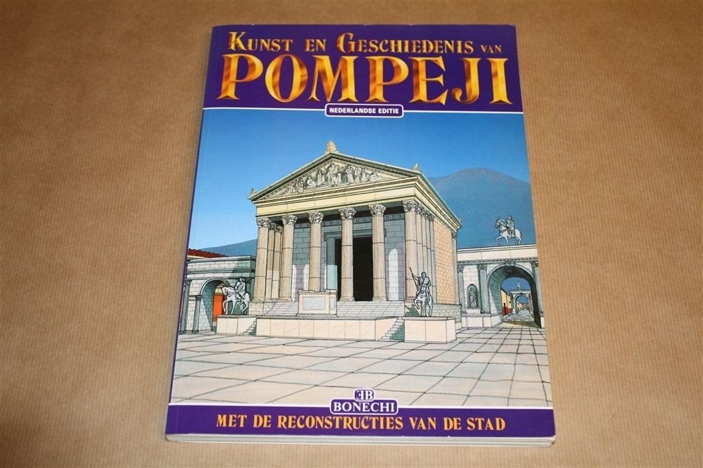 Kunst en geschiedenis van Pompeji. Reconstructies stad., Ophalen of Verzenden, Zo goed als nieuw, Europa