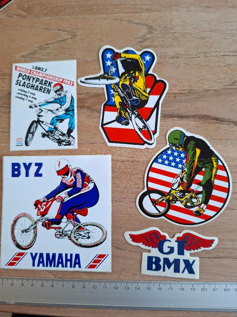 Stickers BMX, Verzamelen, Verzenden, Zo goed als nieuw, Sport