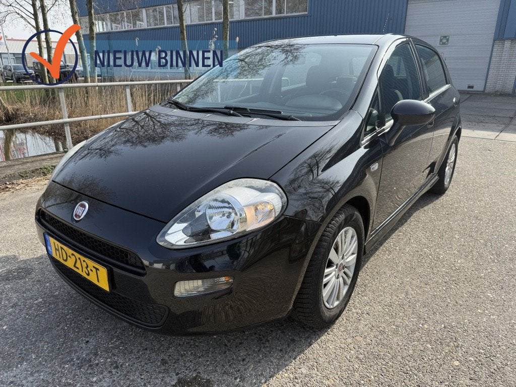 Fiat Punto Evo 1.3 M-Jet Street (bj 2015), Auto's, Fiat, Euro 5, Gebruikt, 400 kg, Zwart
