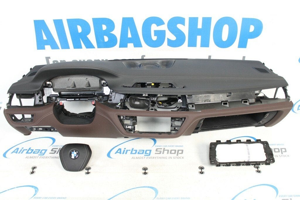 Airbag set - Dashboard bruin speaker BMW 7 G11 G12 2015-...., Auto-onderdelen, Gebruikt, Ophalen of Verzenden