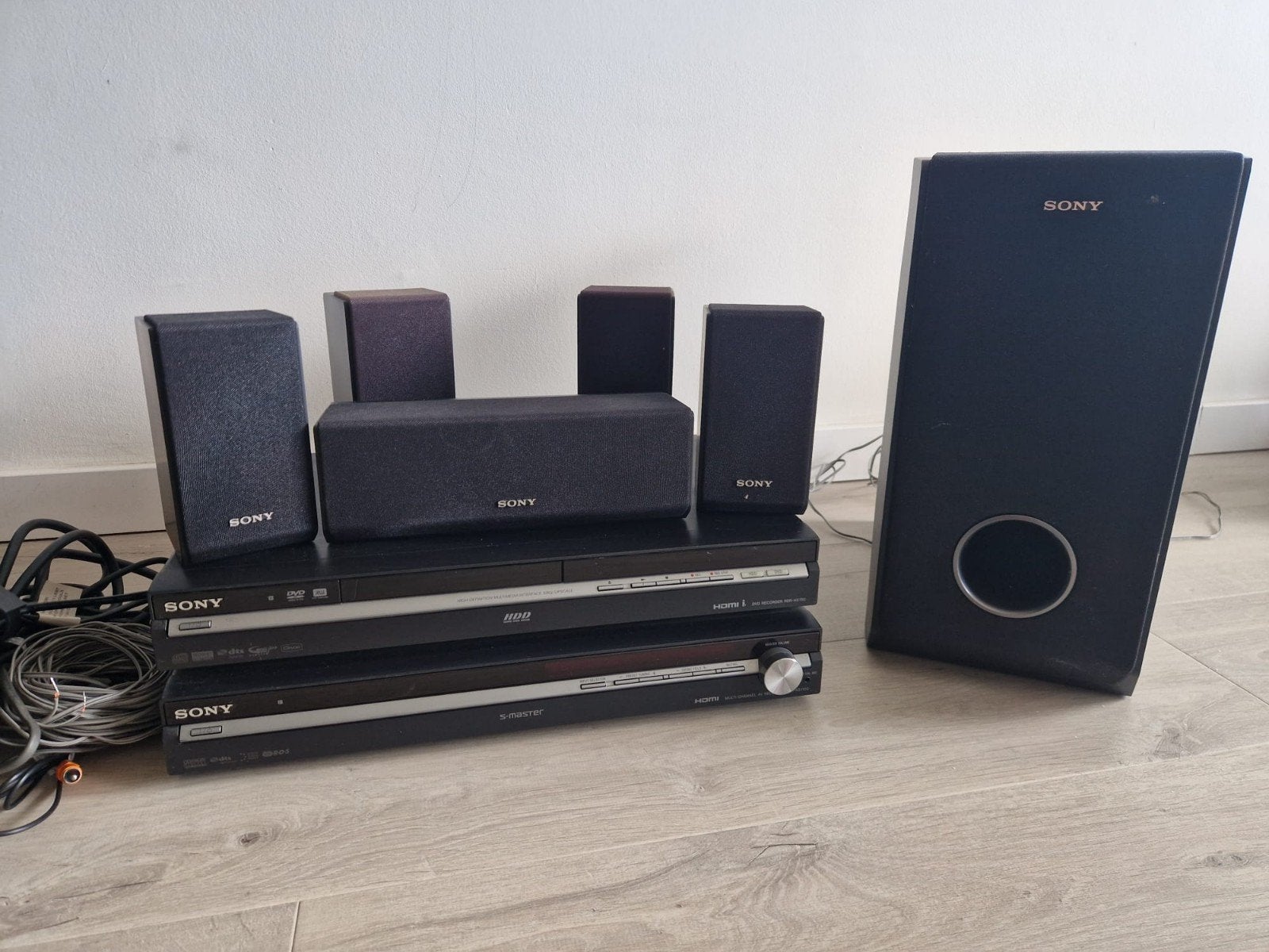 Sony Home Cinema Set: DVD Recorder, Receiver & 5.1 Speakers, Ophalen, Gebruikt, 70 watt of meer, 5.1-systeem