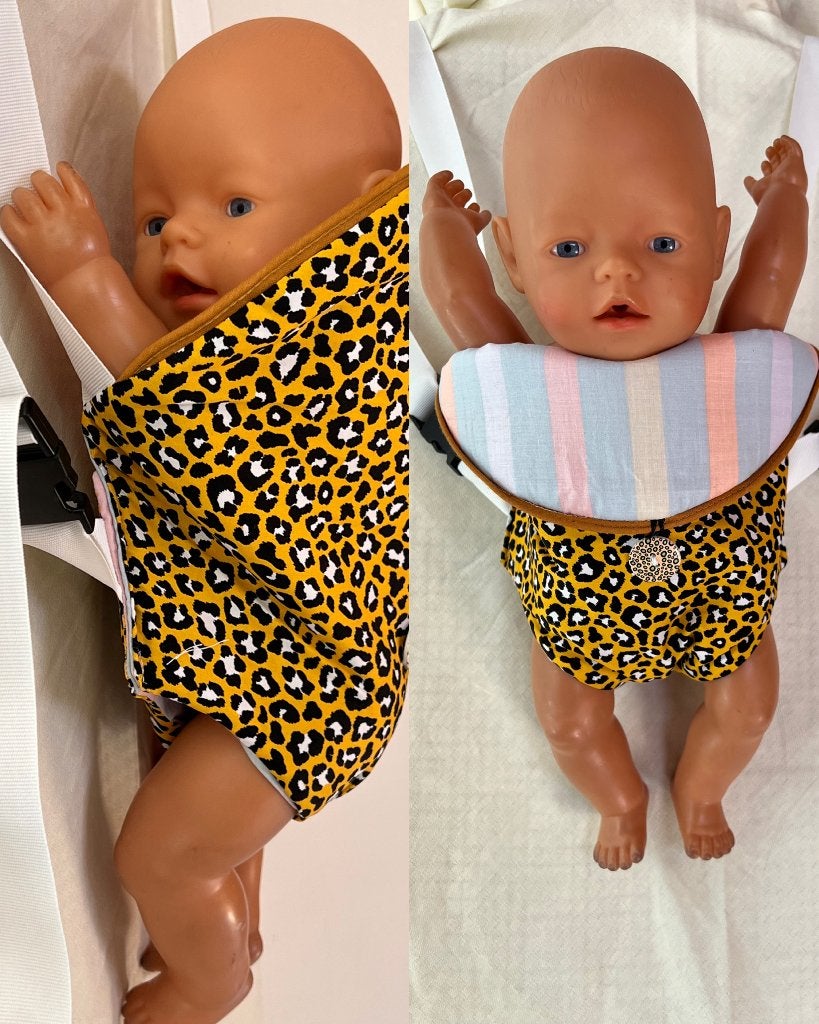 Poppenkleertjes baby born. Draagzak. Opbrengst KiKa., Ophalen of Verzenden, Nieuw, Babypop