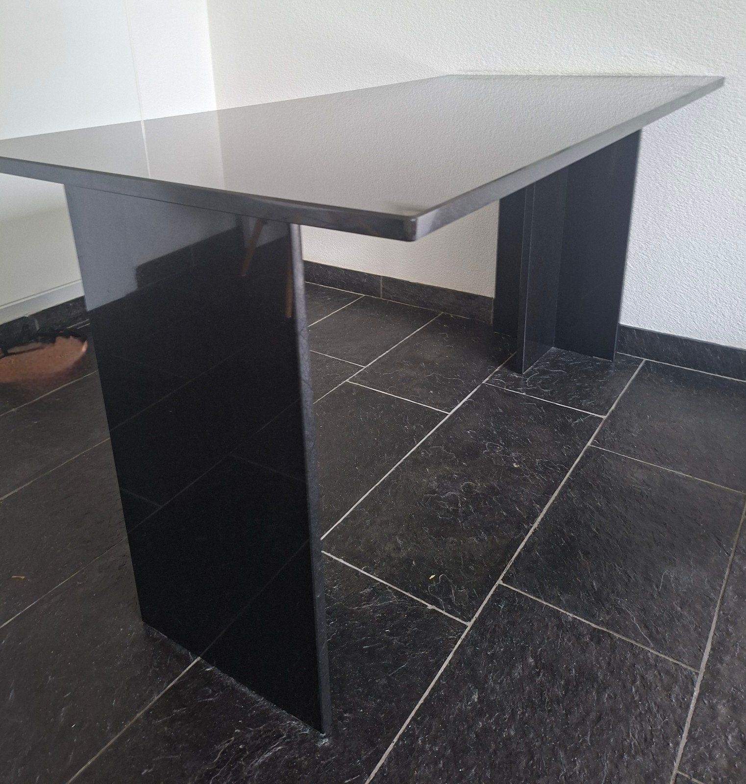 Granieten Tafel 70 x 140 cm, Huis en Inrichting, Tafels | Eettafels, Ophalen