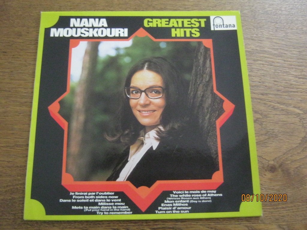 NANA MOUSKOURI Greatest hits Fontana, LP, Pop, Ophalen of Verzenden, Zo goed als nieuw