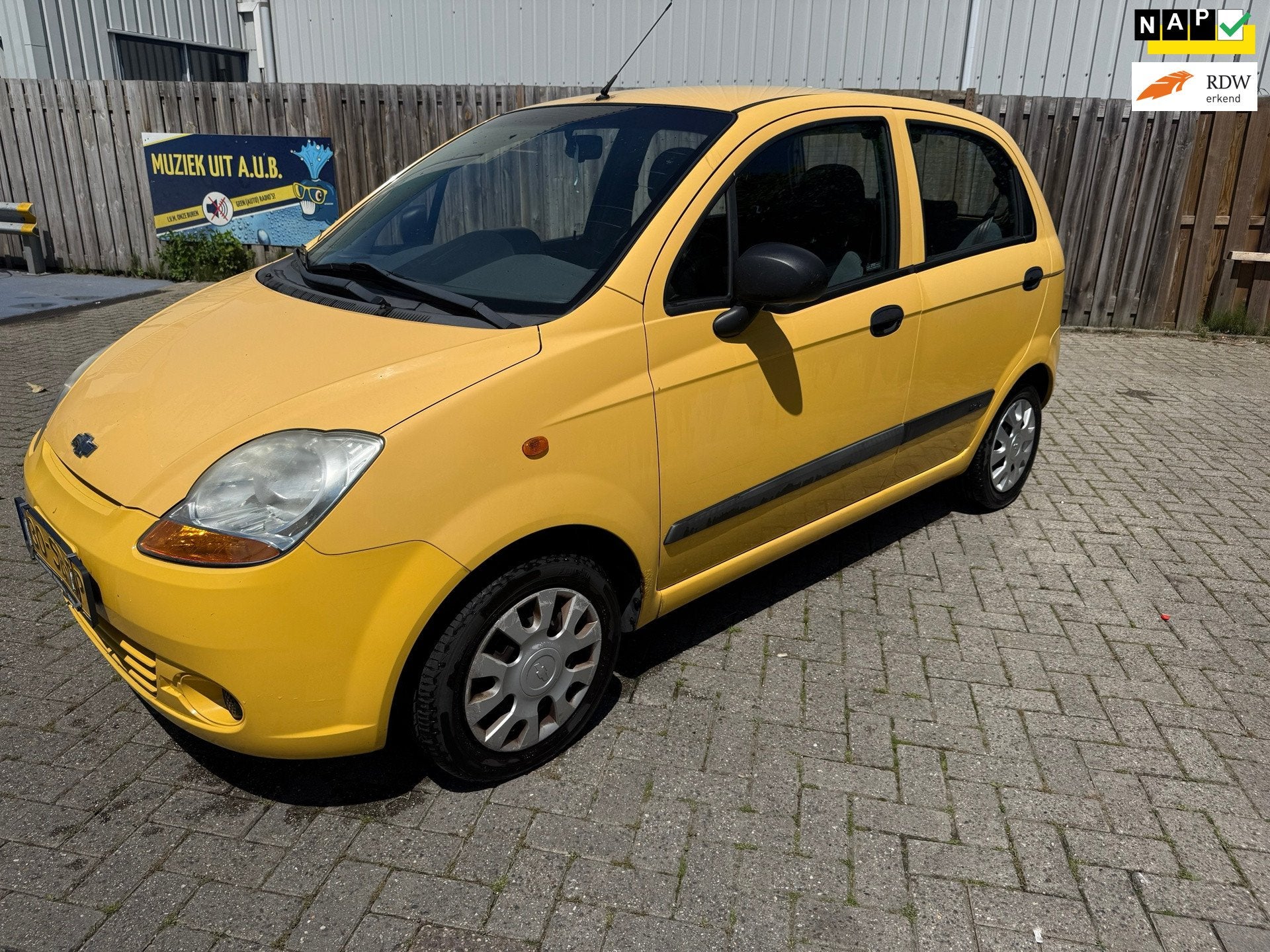 Chevrolet Matiz 1.0 Style, Voorwielaandrijving, 400 kg, Bedrijf, Handgeschakeld