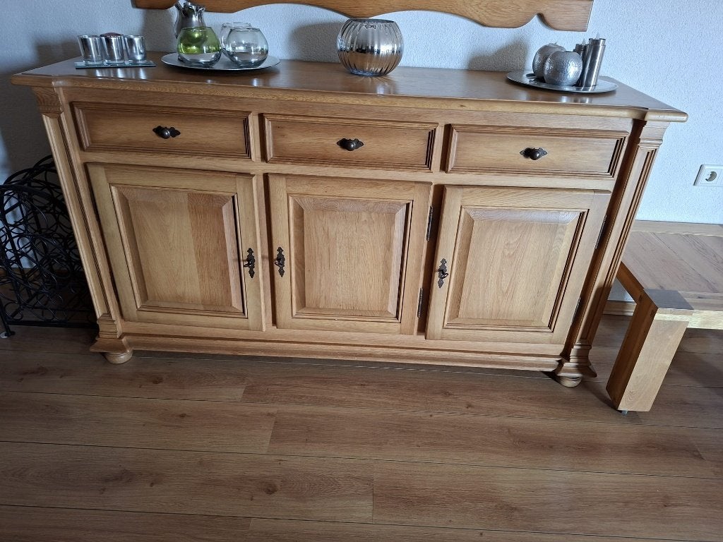 Dressoir, Ophalen, Gebruikt, Eikenhout, 200 cm of meer