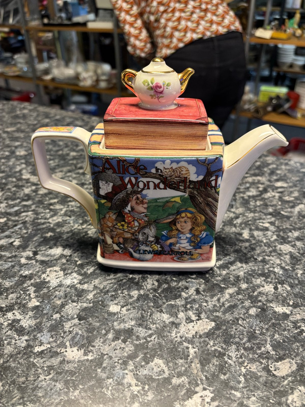 Vintage Sadler Alice in Wonderland Theepot - Nieuwstaat, Ophalen of Verzenden