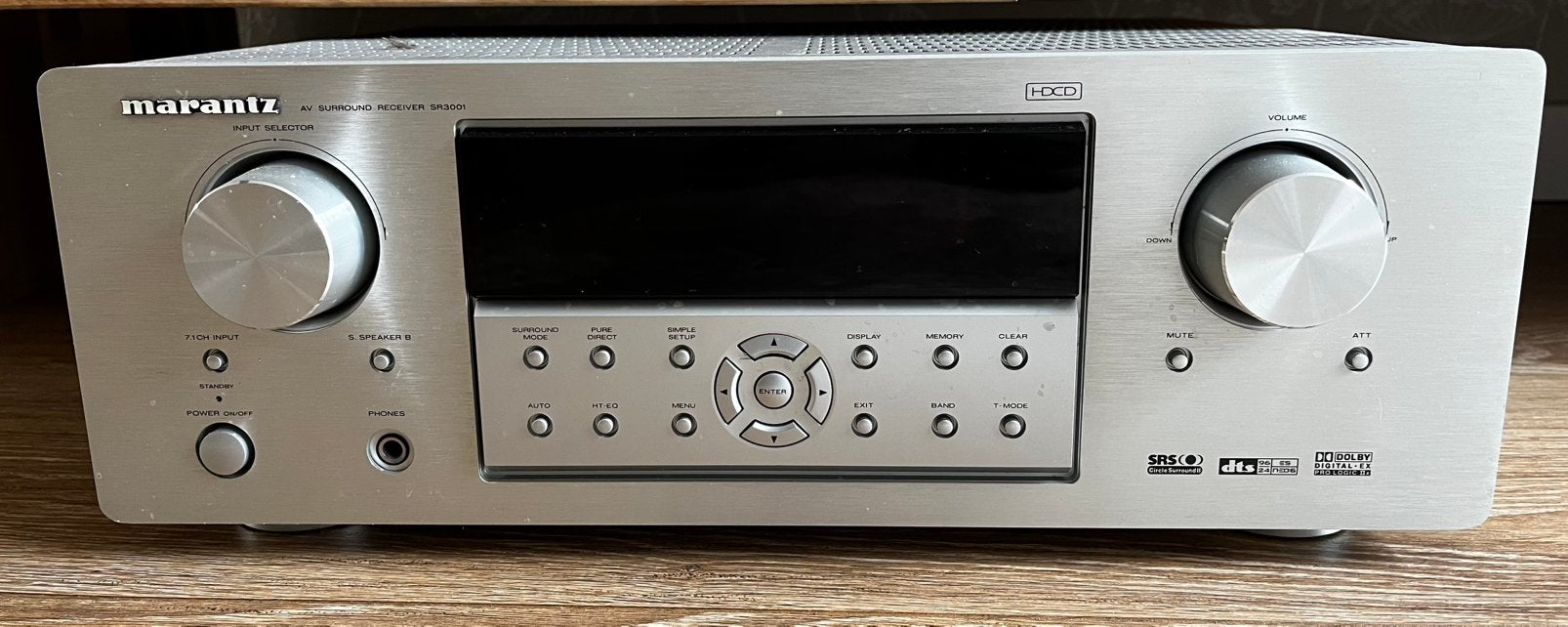AV Receiver Marantz SR3001 incl. originele afstandbediening, Zo goed als nieuw, 120 watt of meer, Ophalen, Marantz