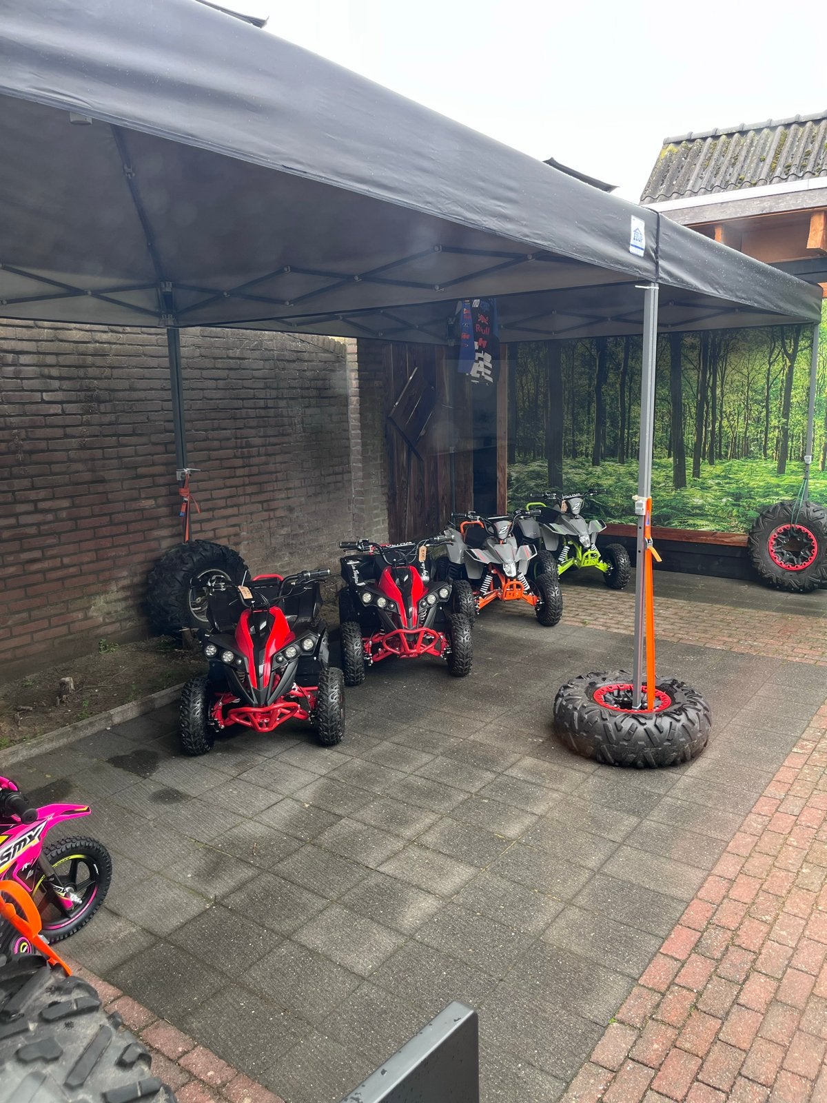 Nieuwe Ultra elektrische quads, Nieuw