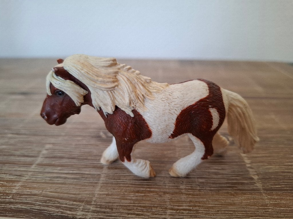 Schleich 13297 Shetlander merrie paard, Verzamelen, Ophalen of Verzenden, Gebruikt