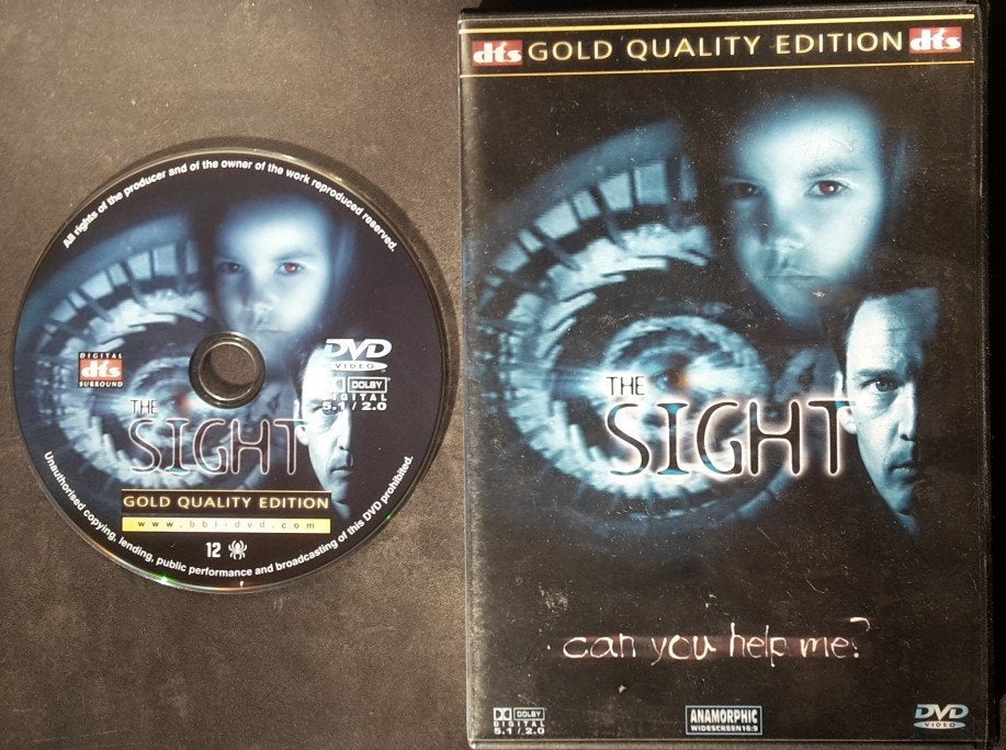 DVD - The Sight - NL Ondertiteld SF Science Fiction Film, Vanaf 16 jaar, Ophalen of Verzenden, Zo goed als nieuw, Science Fiction