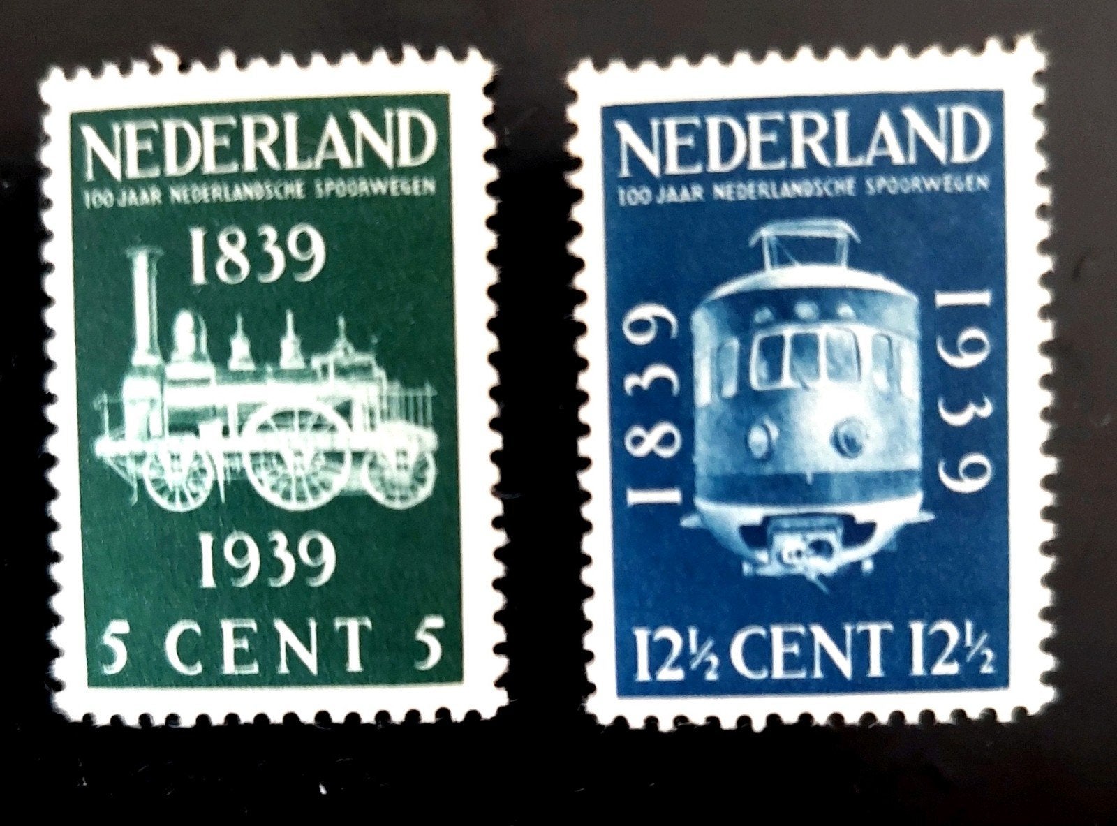 Spoorwegen 1939 postfris., Ophalen of Verzenden, T/m 1940, Postfris