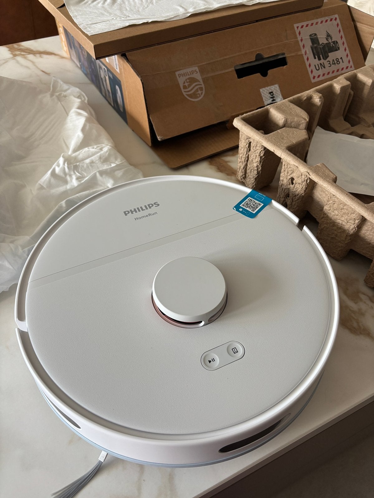 Philips homerun robot stofzuiger XU2000/25, nieuw in doos, Philips, Nieuw, Ophalen of Verzenden, Reservoir