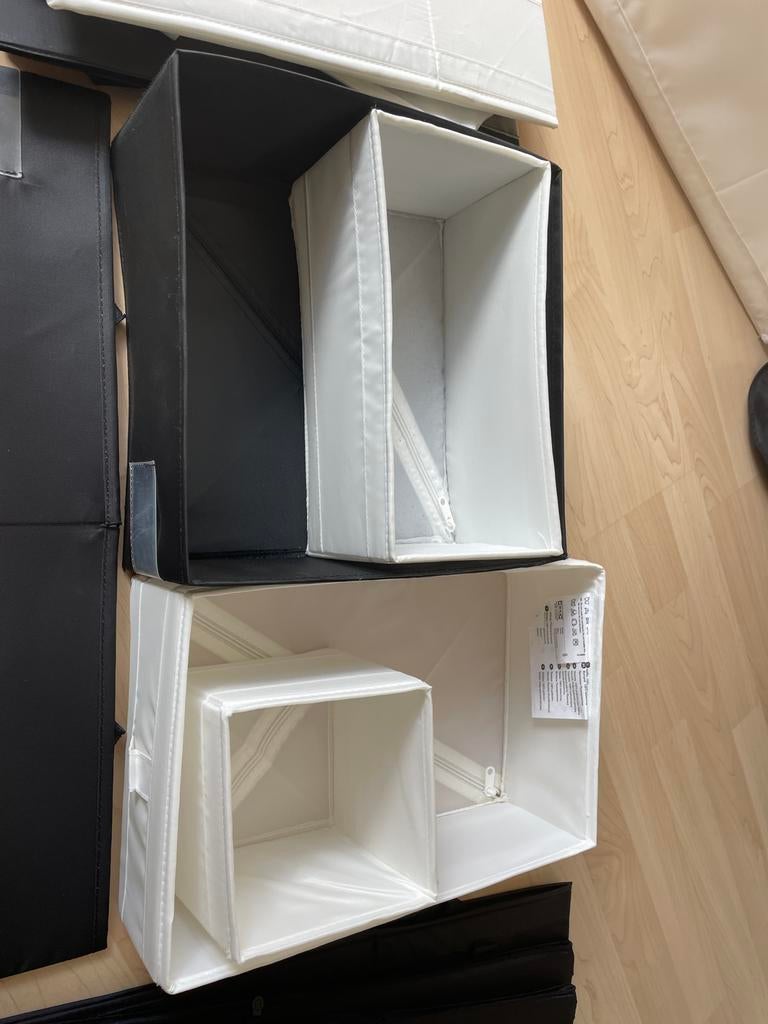 IKEA Opbergboxen / Opbergmanden - 15 stuks, Ophalen, Gebruikt, Kunststof, Minder dan 50 cm
