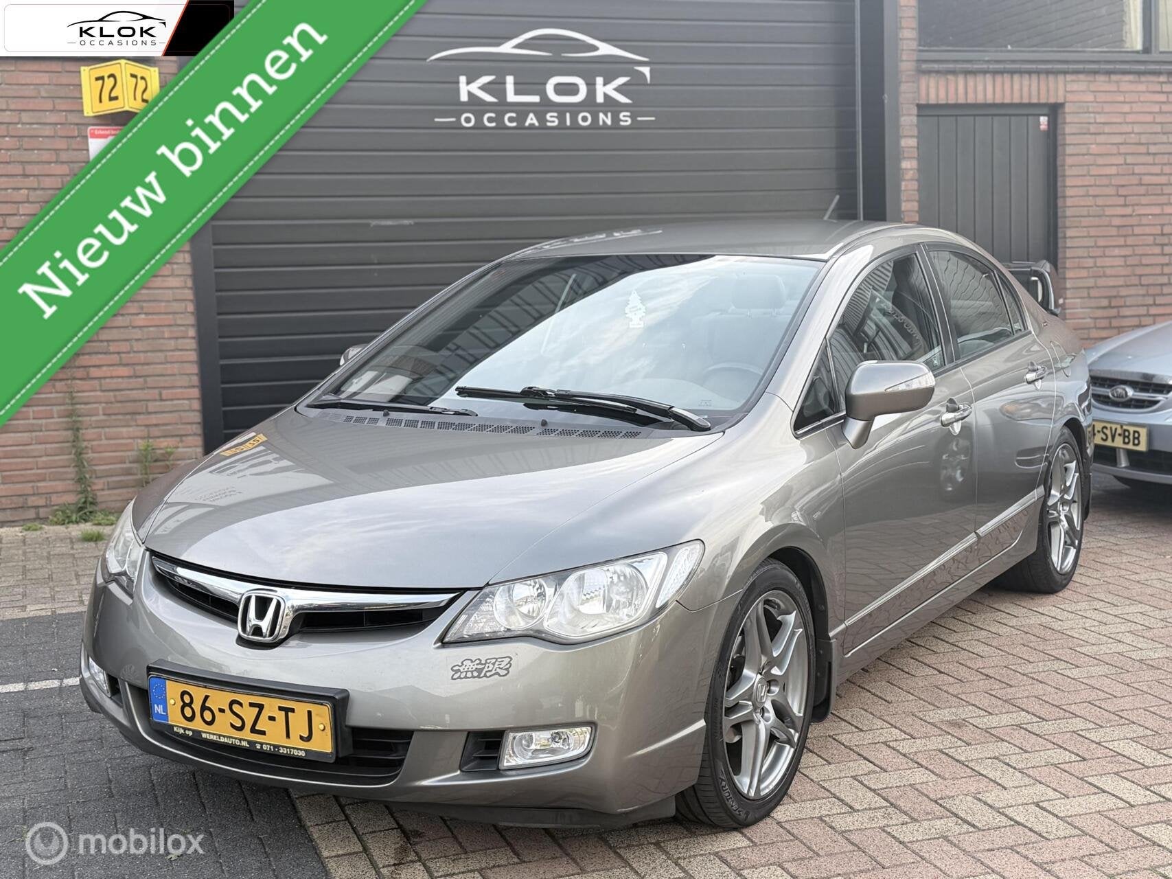 Honda Civic 1.3 Hybrid Sport NAP Airco Cruise Stoelverwarm, 4 cilinders, 116 pk, Origineel Nederlands, Bedrijf