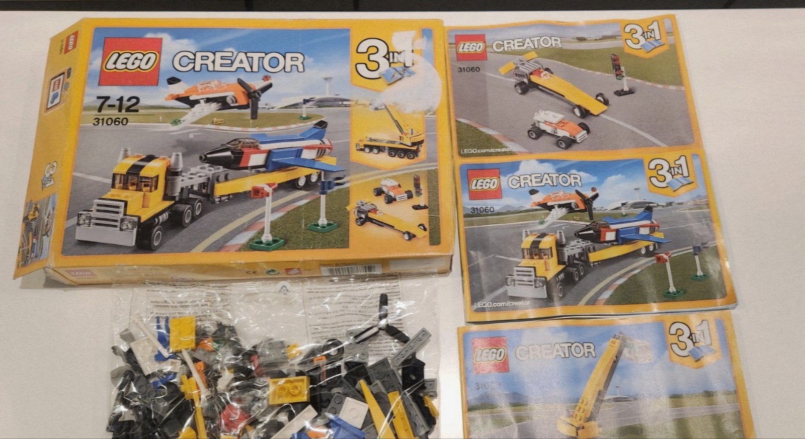 Lego Creator 3 in 1 - 31060  compleet met instructies, Ophalen of Verzenden, Gebruikt