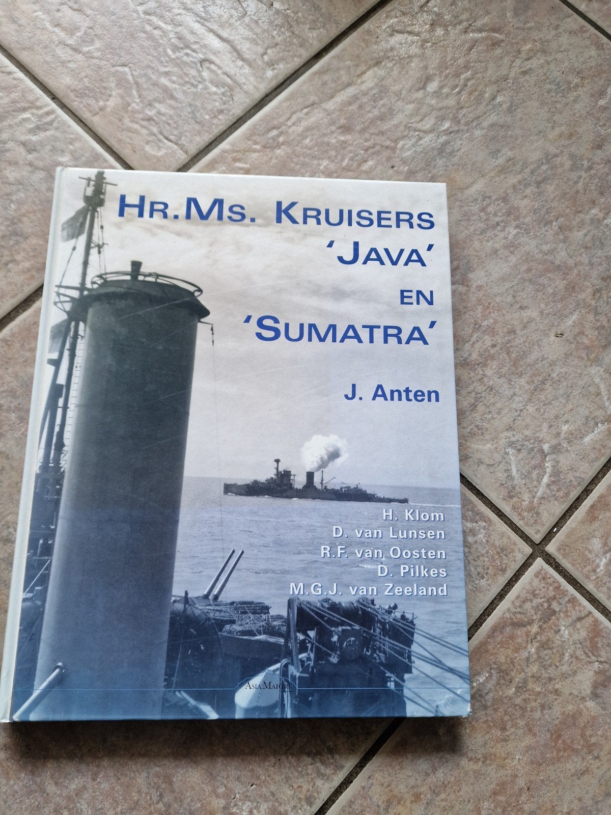 Hr.Ms kruisers Java en Sumatra koninklijke marine, Verzamelen, Ophalen of Verzenden, Marine, Nederland, Embleem of Badge