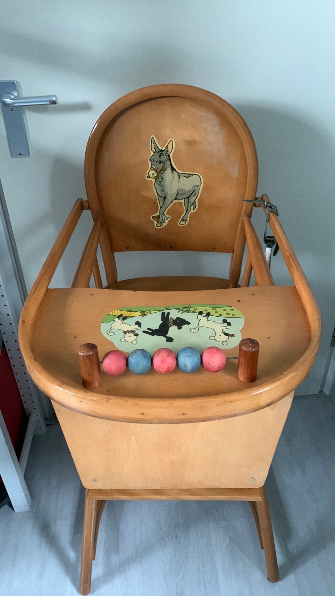 Vintage kinderstoel, Ophalen, Gebruikt, Overige typen, Stoelverkleiner