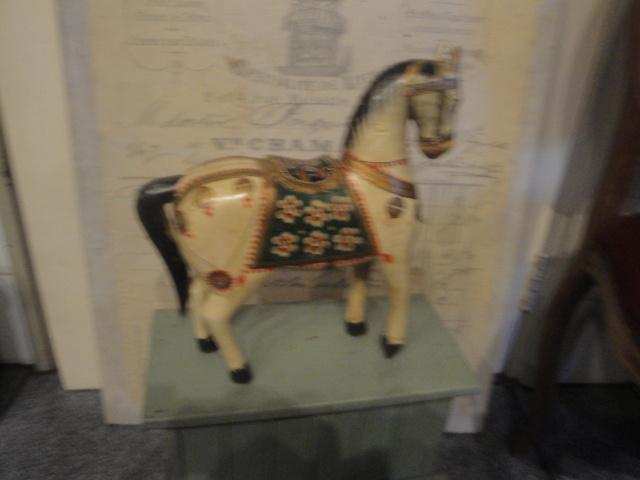 oosters paard hout mooie kleuren, Antiek en Kunst, Ophalen of Verzenden