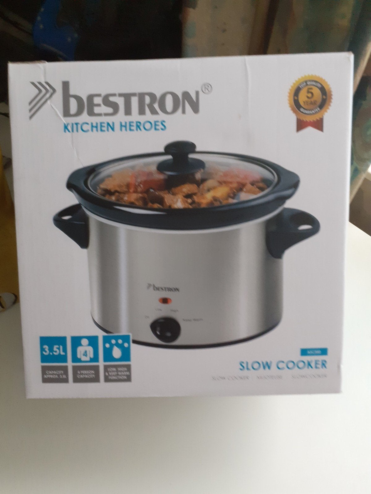 Slowcooker Bestron, Ophalen, Nieuw