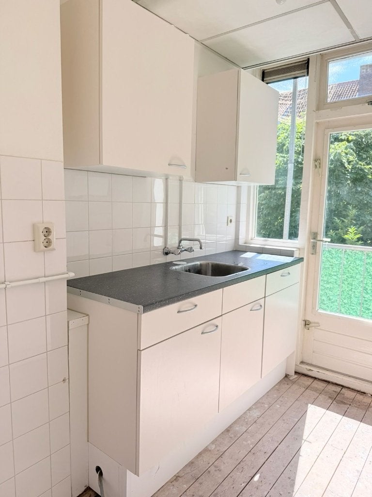 Bruynzeel keukenblok met vaatwasser (60+50+60 cm), Ophalen, Gebruikt, Wit, Enkelwandige keuken