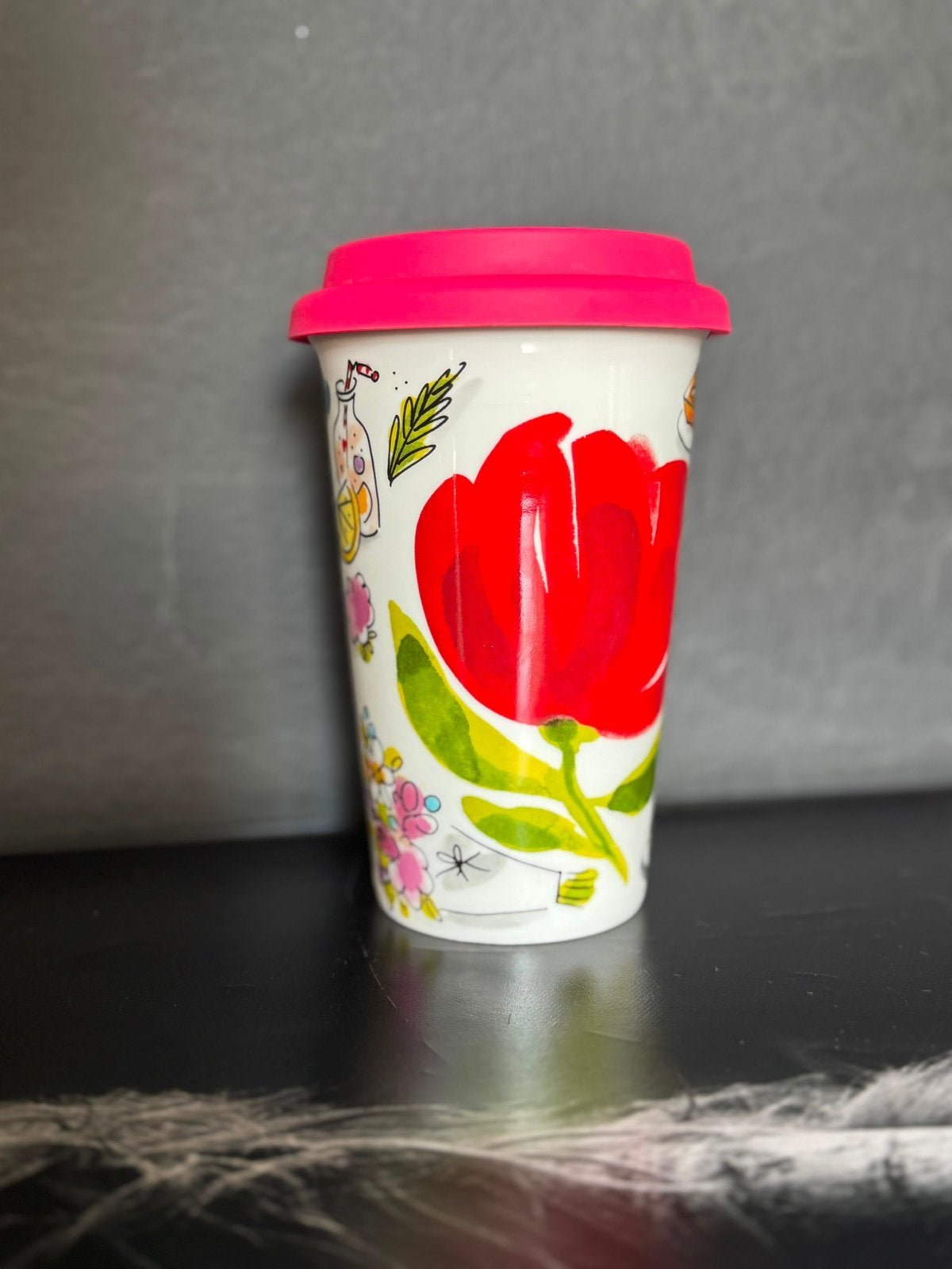 Blond Amsterdam koffiebeker, Ophalen, Zo goed als nieuw, Aardewerk